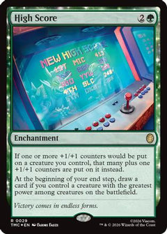 High Score (Surge Foil) (TMC-029) - Commander: Teenage Mutant Ninja Turtles Foil-1