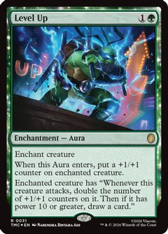 Level Up (Surge Foil) (TMC-031) - Commander: Teenage Mutant Ninja Turtles Foil-1