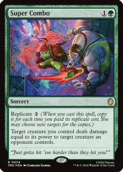 Super Combo (Surge Foil) (TMC-034) - Commander: Teenage Mutant Ninja Turtles Foil-1