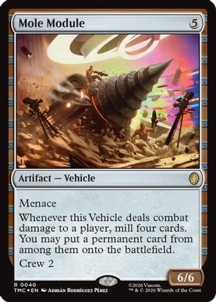 Mole Module (Surge Foil) (TMC-040) - Commander: Teenage Mutant Ninja Turtles Foil-1