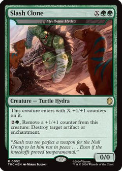 Slash Clone - Steelbane Hydra (Surge Foil) (TMC-052) - Commander: Teenage Mutant Ninja Turtles Foil-1