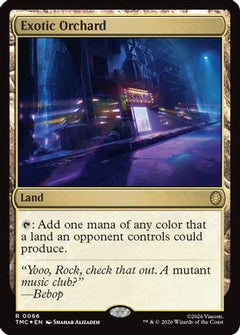 Exotic Orchard (Surge Foil) (TMC-066) - Commander: Teenage Mutant Ninja Turtles Foil-1