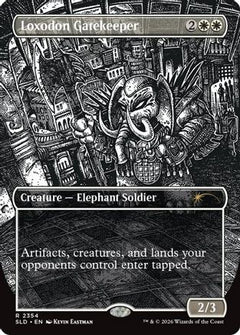 Loxodon Gatekeeper (2354) (SLD-2354) - Secret Lair Drop Series Foil-1