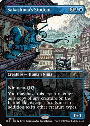Sakashima's Student (2359) (SLD-2359) - Secret Lair Drop Series Foil-1