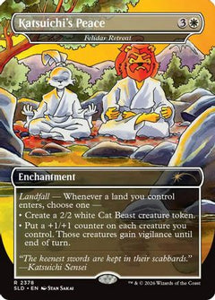 Katsuichi's Peace - Felidar Retreat (SLD-2378) - Secret Lair Drop Series Foil-1