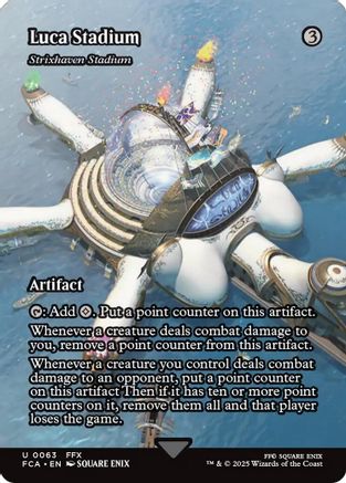 Luca Stadium - Strixhaven Stadium (Showcase) (FCA-063) - FINAL FANTASY: Through the Ages Foil-1