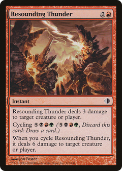 Resounding Thunder [Shards of Alara]-1