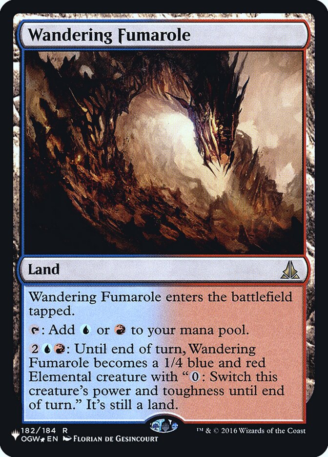 Wandering Fumarole [Secret Lair: Heads I Win, Tails You Lose]-1