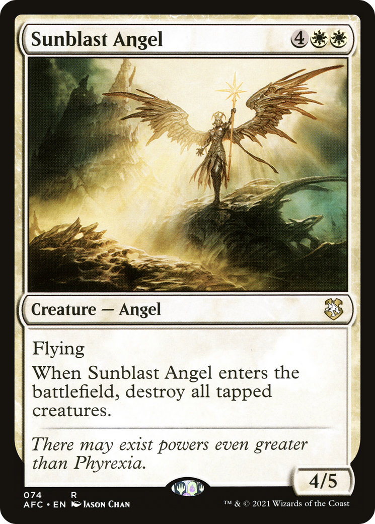 Sunblast Angel [Dungeons & Dragons: Adventures in the Forgotten Realms Commander]-1