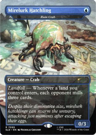 Mirelurk Hatchling - Ruin Crab (SLD-7095) - Secret Lair Drop Series-1