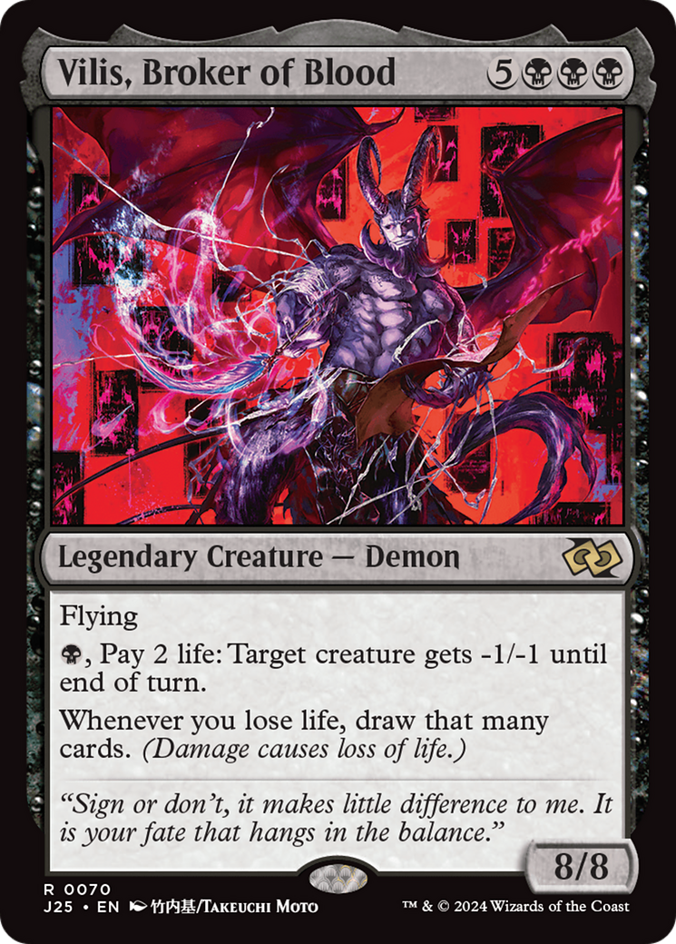 Vilis, Broker of Blood (Anime) [Foundations Jumpstart]-1
