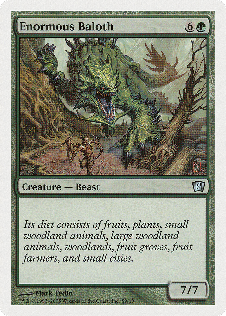 Enormous Baloth [Ninth Edition]-1