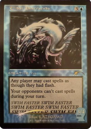 Tidal Barracuda (SLD-7105) - Secret Lair Drop Series Foil-1