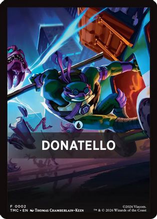 Donatello Theme Card (TMC-002) - Commander: Teenage Mutant Ninja Turtles-1