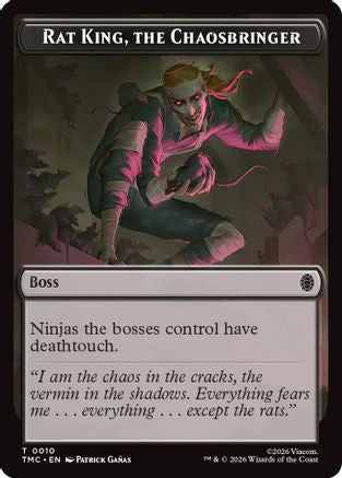 Rat King, The Chaosbringer (TMC-010) - Commander: Teenage Mutant Ninja Turtles-1