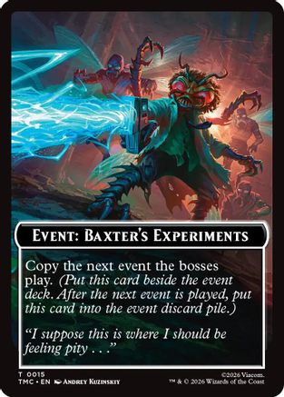 Event: Baxter's Experiments (TMC-015) - Commander: Teenage Mutant Ninja Turtles-1