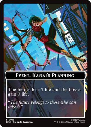 Event: Karai's Planning (TMC-018) - Commander: Teenage Mutant Ninja Turtles-1