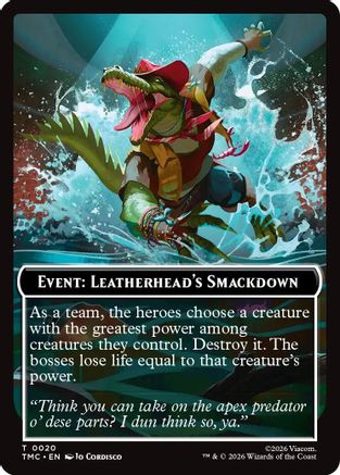 Event: Leatherhead's Smackdown (TMC-020) - Commander: Teenage Mutant Ninja Turtles-1