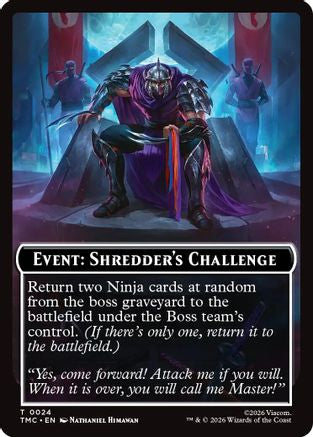 Event: Shredder's Challenge (TMC-024) - Commander: Teenage Mutant Ninja Turtles-1