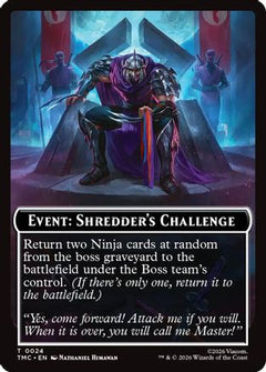 Event: Shredder's Challenge (TMC-024) - Commander: Teenage Mutant Ninja Turtles-1