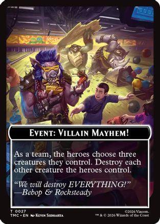 Event: Villain Mayhem! (TMC-027) - Commander: Teenage Mutant Ninja Turtles-1