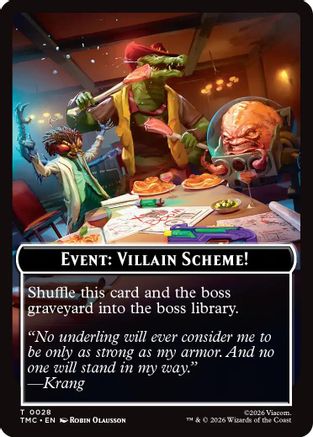 Event: Villain Scheme! (TMC-028) - Commander: Teenage Mutant Ninja Turtles-1