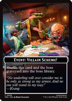 Event: Villain Scheme! (TMC-028) - Commander: Teenage Mutant Ninja Turtles-1