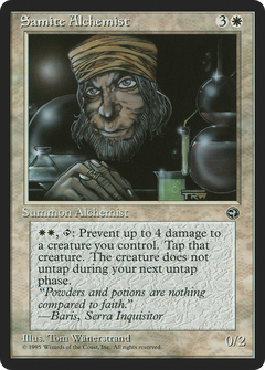 Samite Alchemist (Taysir Flavor Text) [Homelands]-1