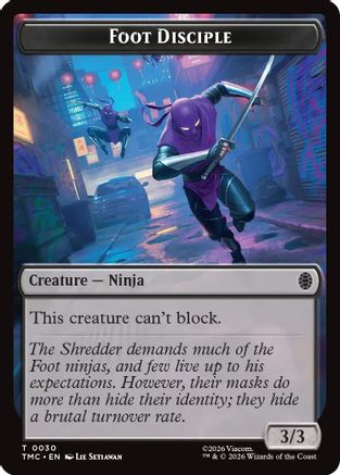 Foot Disciple (TMC-030) - Commander: Teenage Mutant Ninja Turtles-1