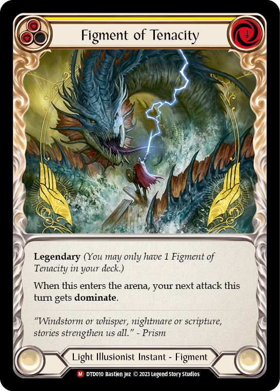 Figment of Tenacity // Metis, Archangel of Tenacity [DTD010] (Dusk Till Dawn)-1