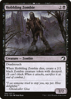 Hobbling Zombie [Innistrad: Midnight Hunt]-1