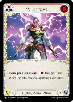 Voltic Impact (OMN154) - Omens of the Third Age Rainbow Foil-1