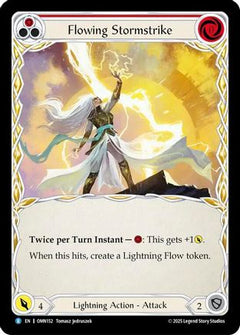 Flowing Stormstrike (OMN152) - Omens of the Third Age Rainbow Foil-1