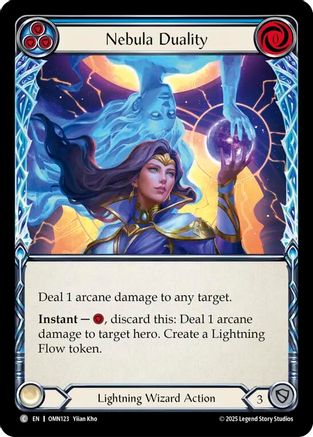 Nebula Duality (Blue) (OMN123) - Omens of the Third Age-1
