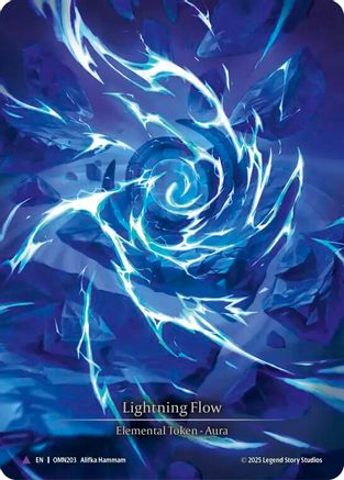 Lightning Flow (B) (OMN203) - Omens of the Third Age Cold Foil-1