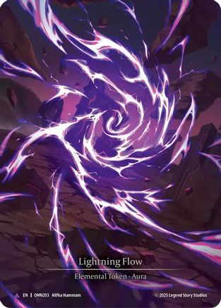 Lightning Flow (A) (OMN203) - Omens of the Third Age Cold Foil-1