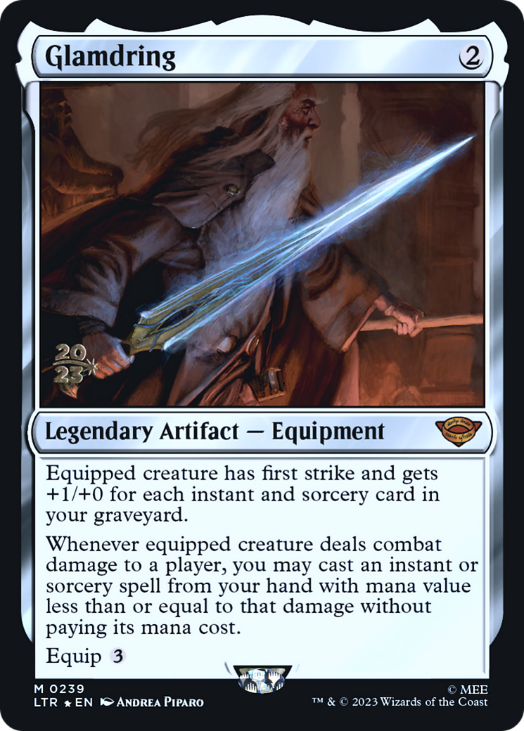 Glamdring [The Lord of the Rings: Tales of Middle-Earth Prerelease Promos]-1