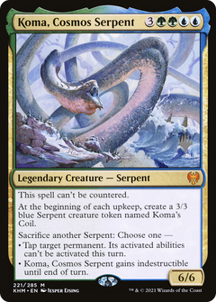 Koma, Cosmos Serpent (Promo Pack) [Kaldheim Promos]-1