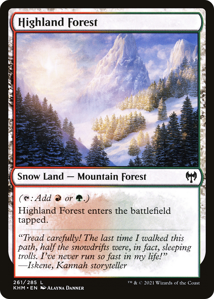 Highland Forest [Kaldheim]-1