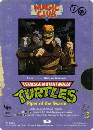 Piper of the Swarm (SLD-7074) - Secret Lair Drop Series Foil-1