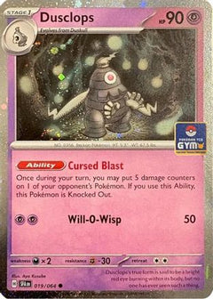 Dusclops (Southeast Asia Exclusive) 019  - Holofoil League & Championship Cards - Common-1