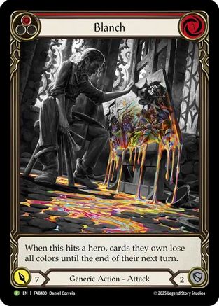 Blanch (Red) - FAB400 (FAB400) - Flesh and Blood: Promo Cards Rainbow Foil-1