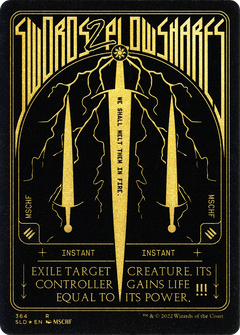Swords to Plowshares (364) (Foil Etched) [Secret Lair Drop Series]-1