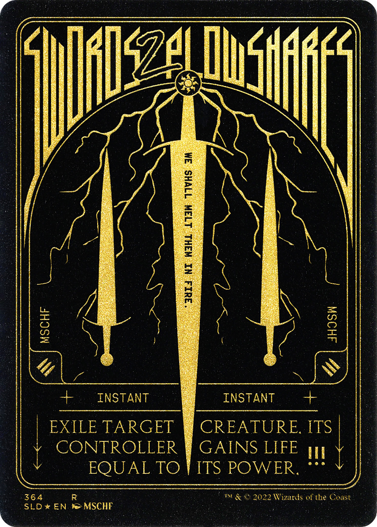 Swords to Plowshares (364) (Foil Etched) [Secret Lair Drop Series]-1