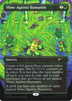 Slime Against Humanity (7078) (SLD-7078) - Secret Lair Drop Series Foil-1