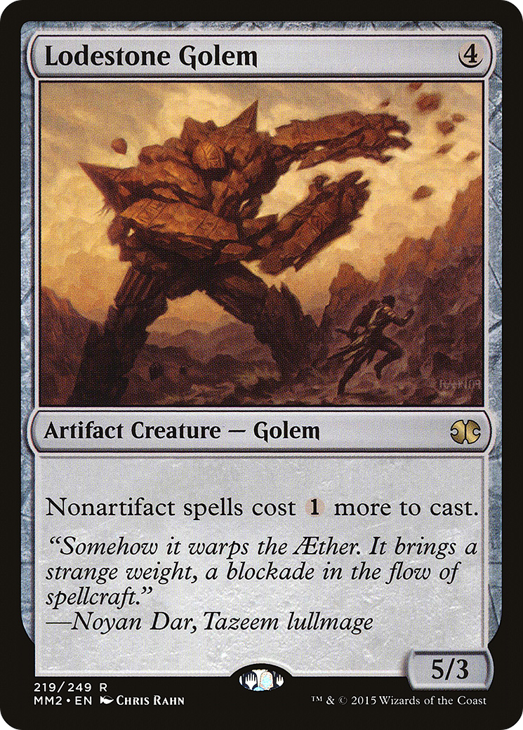 Lodestone Golem [Modern Masters 2015]-1
