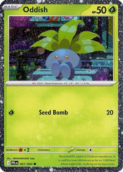 Oddish (Cosmos Holo) 001  - Holofoil Miscellaneous Cards & Products - Common-1