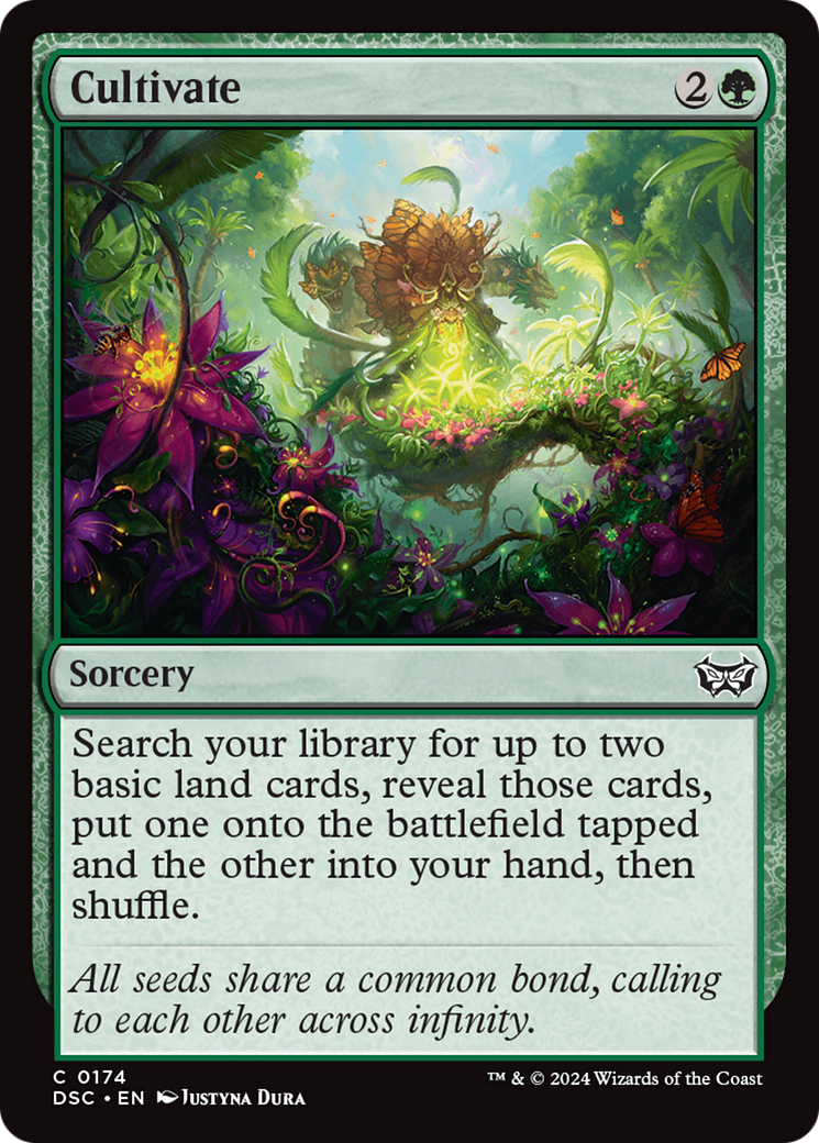 Cultivate [Duskmourn: House of Horror Commander]-1