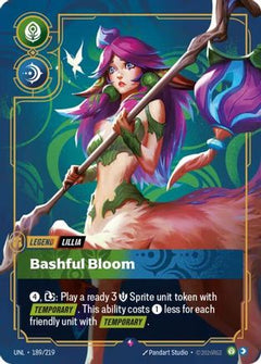 Lillia - Bashful Bloom (189/219) - Unleashed Foil-1