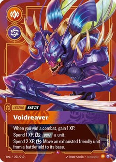 Kha'Zix - Voidreaver (201/219) - Unleashed Foil-1